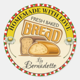 Adesivo Homemade Com Pão De Amor