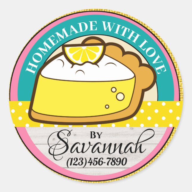 Adesivo Homemade com Sticker (Frente)