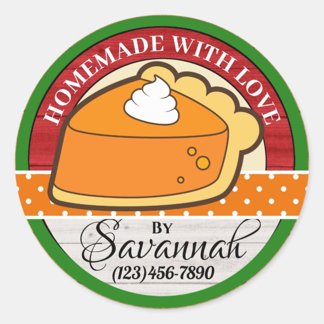 Adesivo Homemade com Sticker (Frente)