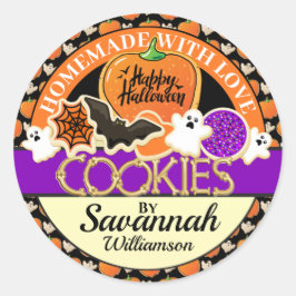 Adesivo Homemade Halloween Com Pau De Amor