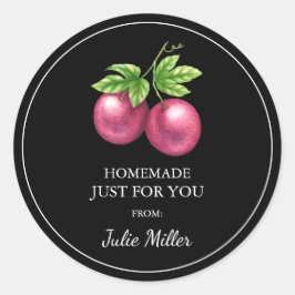 Adesivo Homemade só para a sua fruta de paixão