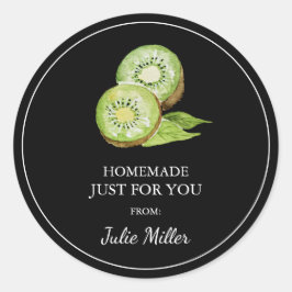 Adesivo Homemade só para o seu rótulo de kiwi