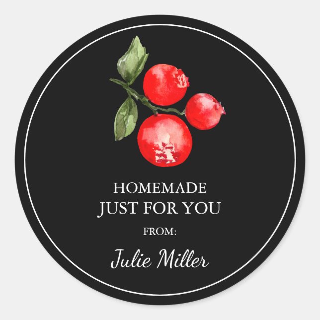 Adesivo Homemade só para você. (Frente)