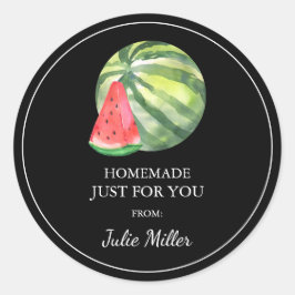 Adesivo Homemade só para você marca de melancia