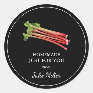 Adesivo Homemade só para você, Rhubarb