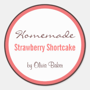 Adesivo Homemade Strawberry Shortcake