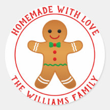 Homemade with Love - Gingercake Man