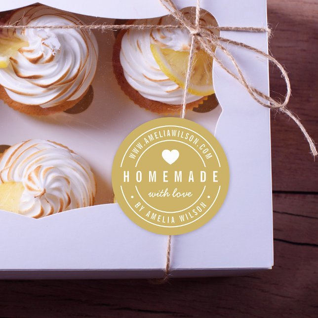 Adesivo Homemedura em negrito com Cor EDITÁVEL Com Coração (Criador carregado)