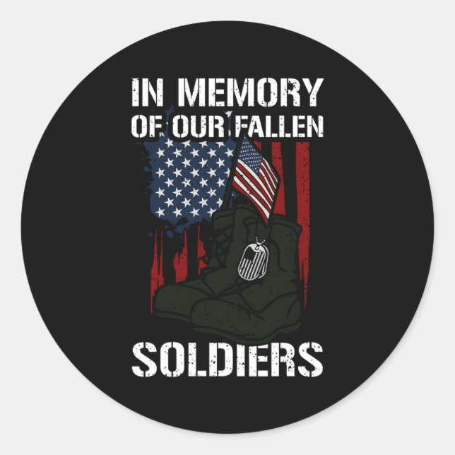 Adesivo Homenageando Heróis Em Memória Do Nosso Memi Sol F (Frente)