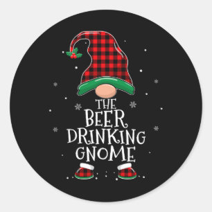 Adesivo Homenagem à Família Gnomo Xmas do Bebendo de Cerve