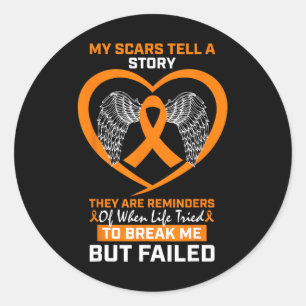 Adesivo Homens As Minhas Cicatrizes Dizem Uma História De 