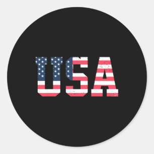 Adesivo Homens Camisas Dos Eua - Patriótico Americano Em 4