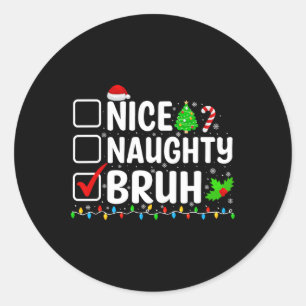 Adesivo Homens da Família Xmas, Noites De Natal, Bastante