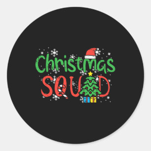 Adesivo Homens Da Tripulação Xmas Da Família De Natal Meni
