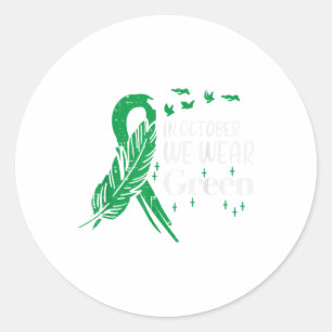 Adesivo Homens de Sensibilização para a Folha Verde da Saú