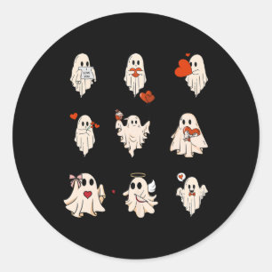 Adesivo Homens Dias de os namorados Fantasmas Retrópicos H