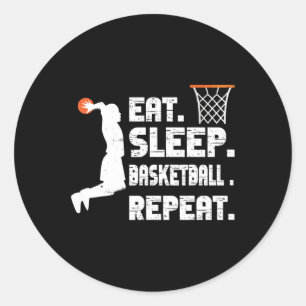 Adesivo Homens do esporte de basquete que reproduzem o bas