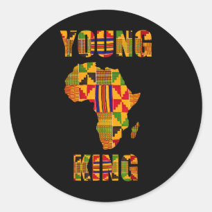 Adesivo Homens do Kente Africano legal Meninos Crianças Am