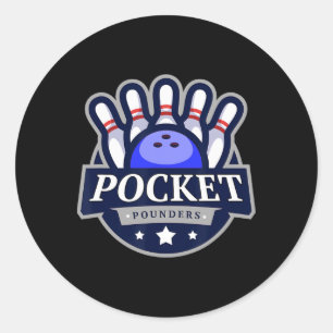 Adesivo Homens E Mulheres Da Equipe Pocket Pounders