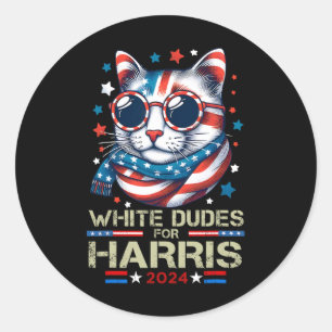 Adesivo Homens Para Kamala Harris Gama De Gato Sem Fios Pa