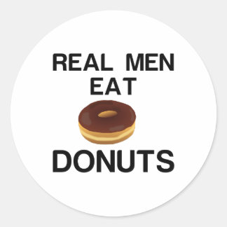 ADESIVO HOMENS REAIS COMEM ROSQUINHAS