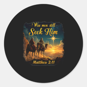 Adesivo Homens sábios vintage ainda o procuram Jesus 3 Rei