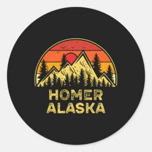 Adesivo Homer Alaska Ak Mounties Exteriores