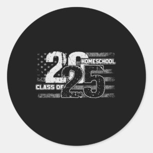 Adesivo Homeschool Cl De 2025, Afastada Bandeira Americana