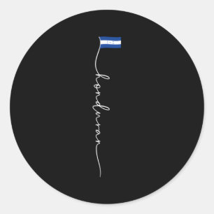 Adesivo Hondura Signature Hondurdurenhan Flag