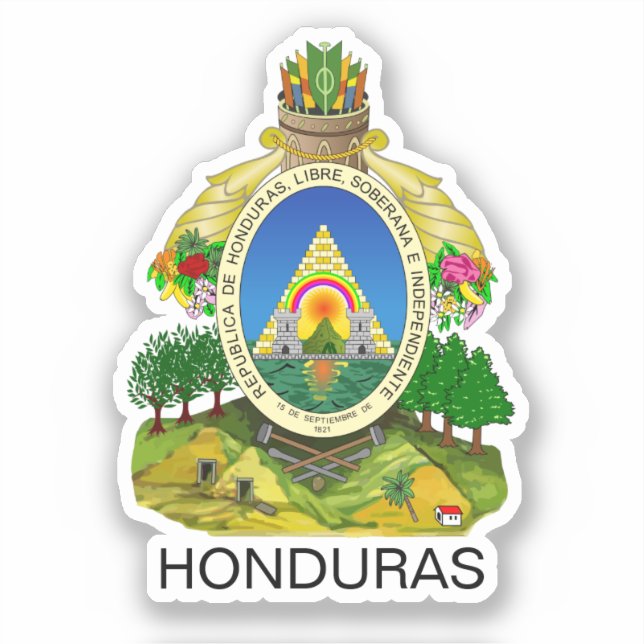 Adesivo Honduras (Frente)
