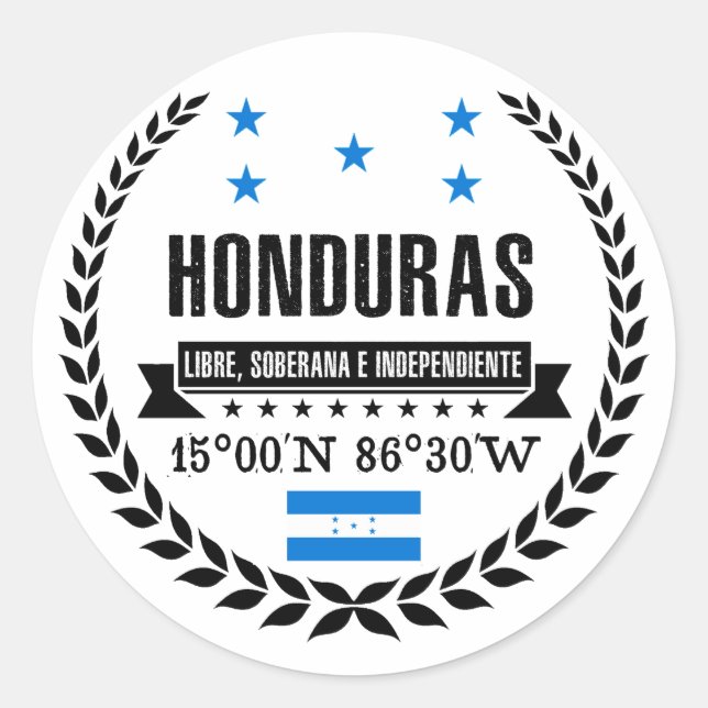 Adesivo Honduras (Frente)