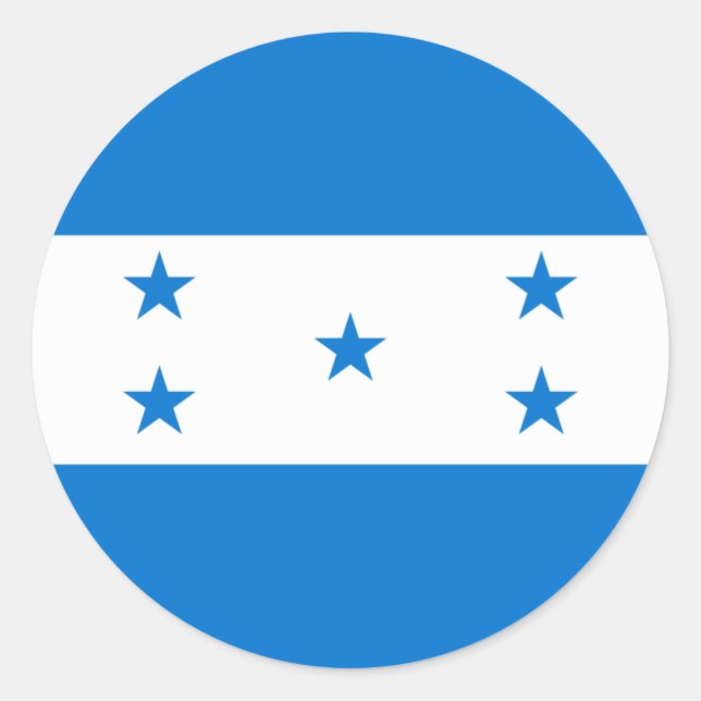 Adesivo Honduras flag  (Frente)