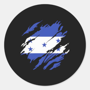 Adesivo Honduras Flag Hondurenan