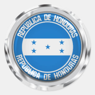 Adesivo Honduras Round Emblem