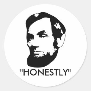 Adesivo Honesta Abe
