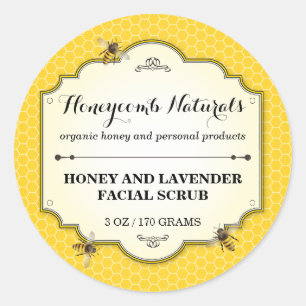 Adesivo Honeybee Handmade