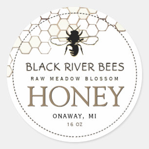 Adesivo Honeycomb e Bebê Raw Mel Branco