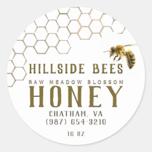 Adesivo Honeycomb e Bebê Raw Mel Branco