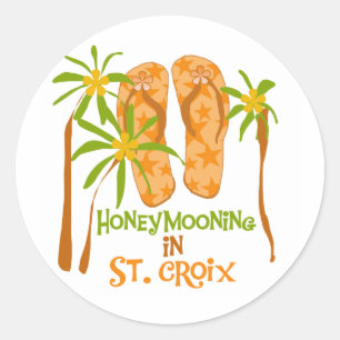 Adesivo Honeymooning em St. Croix