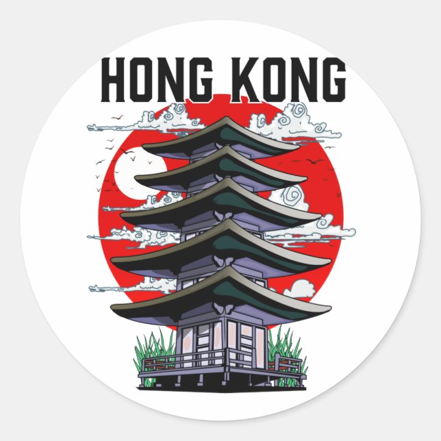 Adesivo Hong Kong (Frente)
