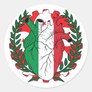 Adesivo Hong Kong Hong Kong Santo Josephs italianos Itália