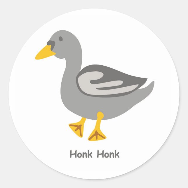 Adesivo Honk. Honk. Ganso (Frente)