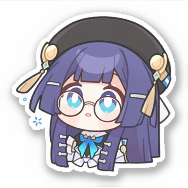 Adesivo Honkai Star Rail Chibi Pela Sticker (Frente)