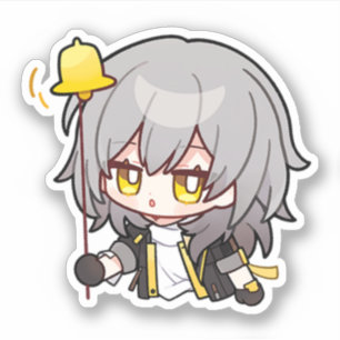Adesivo Honkai Star Rail Chibi Stelle Sticker