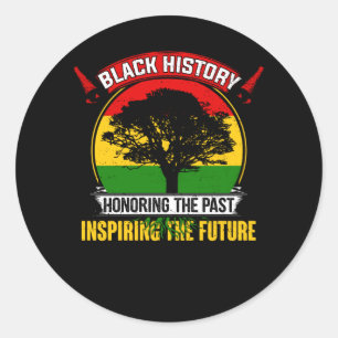 Adesivo Honoring The Past Inspiring Future Black History