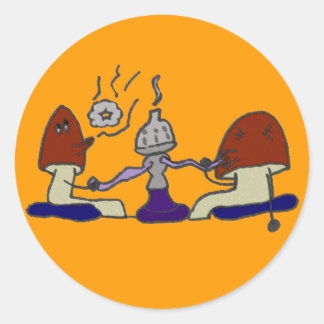 Adesivo Hookah Mushroom Sticker