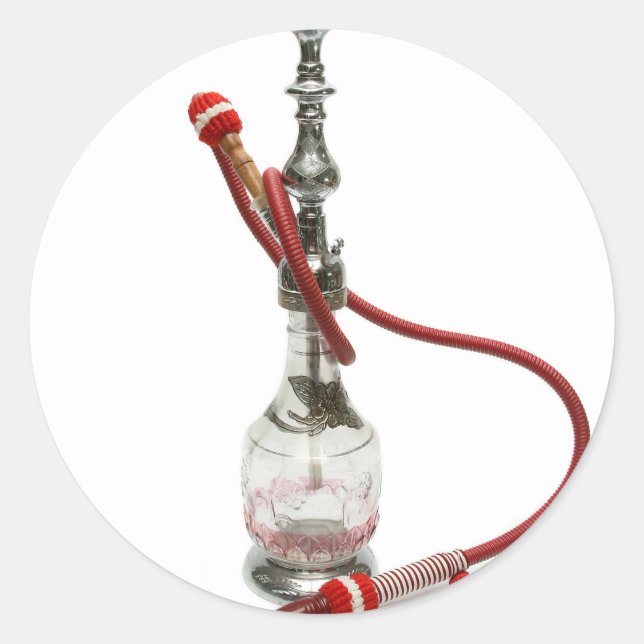 Adesivo Hookah Water Pipe (Frente)