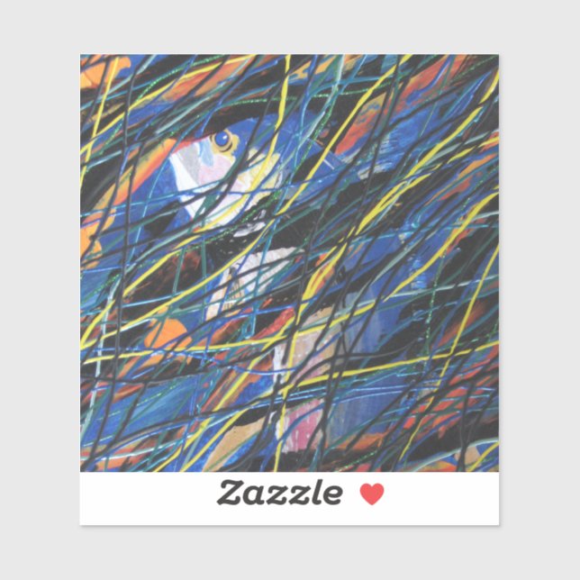 Adesivo Hooky da escola (Folha)