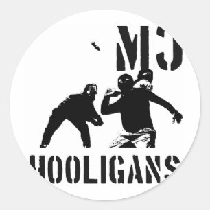 ADESIVO HOOLIGAN DE MC