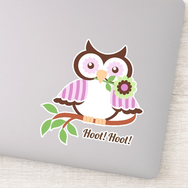 Adesivo Hoot! Flórida de primavera (Detalhe)